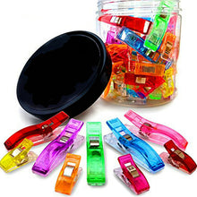 Load image into Gallery viewer, Honana WX-CL1 100pcs Filling Clips Quilt Tools Patchwork Sewing Accessory Plastic Wonder Clips Clamps Fabric Craft Sewing Holder