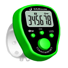 Load image into Gallery viewer, Loskii SXH-5136X Mini Stitch Marker Row Finger Counter LCD Electric Digital Display with LED Light For Sewing Knitting Weave Tool or Buddha Pray