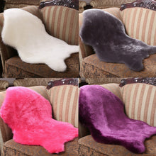 Load image into Gallery viewer, Soft Shaggy Living Room Pad Floor Carpet Fluffy Chair Cover Mat Sofa Cushion For Living Room Home Decor