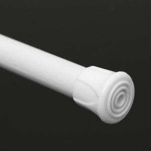 60-110cm Extendable Adjustable Spring Tension Curtain Rod Pole Telescopic Pole Shower Curtain Rod