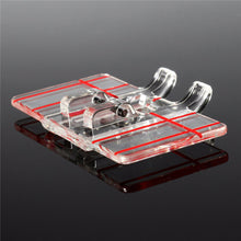 Load image into Gallery viewer, Sewing Machine Parallel Stitch Sewing Tool Simple Mini Clear Plastic Parallel Stitch Foot Presser for Multifunction Domestic