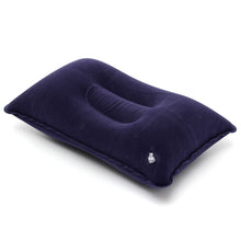 Load image into Gallery viewer, Blue Air Travel Camping Inflatable Pillow Protect Bed Comfortable Rest Head Neck Cushion