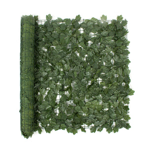 1*3m Artificial Ivy Leaf Fence Green Garden Yard Privacy Screen Hedge Plants Decorations