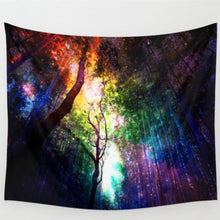 Load image into Gallery viewer, Forest Tree Indian Tapestry Beach Towel Bedspread Blanket Wall Hanging Throw Mat Home Decor