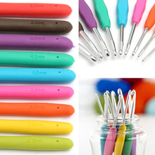 Load image into Gallery viewer, Crochet Needle Hooks Set Organiser Case AccBearded Needle Suit With 45 Piece Attach One Storage Bag 