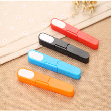 Load image into Gallery viewer, Multi-function Portable Plastic Scissors Line Cutter Gear Scissors Home Sewing Scissors Tool