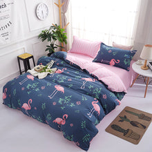 Load image into Gallery viewer, 4PCS Bedclothes Polyester Print Bedding Sets Quilt Duvet Cover Pillowcase Decor