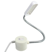 Load image into Gallery viewer, 1W 220V Sewing Machine 12 LED Gooseneck Light Magnetic Base With US Plug