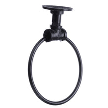 Load image into Gallery viewer, Wrought Iron Bathroom Hand Towel Hoder Ring Wall Mount Hanging Holder 15/27cm 