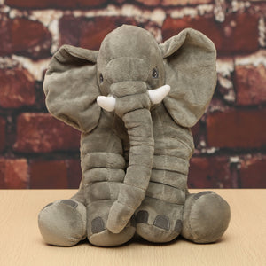 Baby Children/Kids Soft Plush Elephant Sleep Pillow Kids Lumbar Cushion Toys New