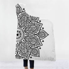 Load image into Gallery viewer, 150x200CM Wearable Hooded Blankets Adults Kid Warm Winter Throw Multifunctional Blankets