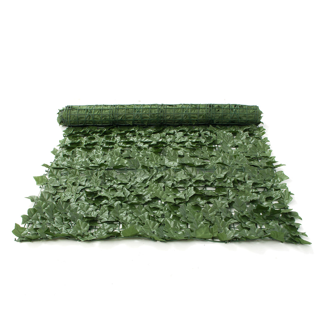 1*3m Artificial Ivy Leaf Fence Green Garden Yard Privacy Screen Hedge Plants Decorations