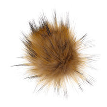 Load image into Gallery viewer, 10Pcs 12cm DIY Ball Faux Fox Fur Fluff Balls Cool Colors DIY Knitted Hat Accessories