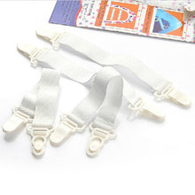 Load image into Gallery viewer, 4Pcs Bed Sheet Fixed Grippers Clip Holder Fasteners Set Non-slip Elastic Bed Sheet Buckle
