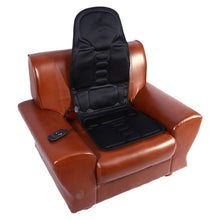 Load image into Gallery viewer, Electric Back Neck Massage Chair Seat Auto Car Home Office Full-Body Lumbar Massage Chair Relaxation Anti Stress Pad Seat Heat