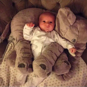 Baby Children/Kids Soft Plush Elephant Sleep Pillow Kids Lumbar Cushion Toys New
