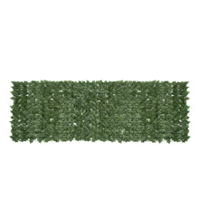 Load image into Gallery viewer, 1*3m Artificial Ivy Leaf Fence Green Garden Yard Privacy Screen Hedge Plants Decorations