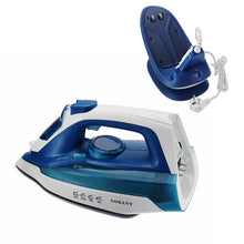 Load image into Gallery viewer, Electric Steam Iron with Charging Base 5 Level Temperature Control Overheat Protection Steam Clothes