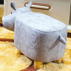 Animal Shape Chair Footstools Padded Cushion Pillow Footrests Rest Seat