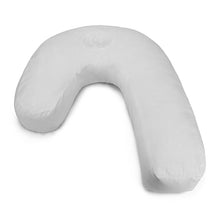 Load image into Gallery viewer, Honana WX-269 U Shape PP Cotton White Pillow Side Sleeper Head Rest Travel Soft Anti Snoring Cushion