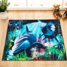 Load image into Gallery viewer, Dolphin Sea World Area Floor Rug Carpet for Bedroom Living Room Home Decoration