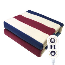 Load image into Gallery viewer, Security Dual Temperature Heated Mat Electric Bed Blanket Household Electric Mattress Soft Mat Warmer Heating Pad