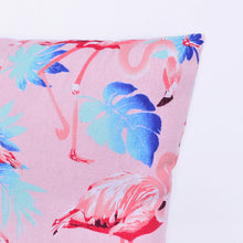 Load image into Gallery viewer, 45*45 cm Flamingo Cotton Linen Cushion Cover Home Pillow Decor Soft Sofa Car Bedding Pillowcase