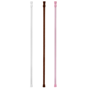 60-110cm Extendable Adjustable Spring Tension Curtain Rod Pole Telescopic Pole Shower Curtain Rod
