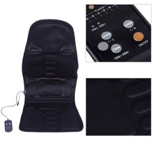 Load image into Gallery viewer, Electric Back Neck Massage Chair Seat Auto Car Home Office Full-Body Lumbar Massage Chair Relaxation Anti Stress Pad Seat Heat