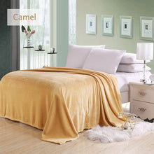 Load image into Gallery viewer, 100x150cm Coral Fleece Blanket Sofa Bed Bedding Warm Soft Quilt