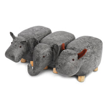 Load image into Gallery viewer, Animal Shape Chair Footstools Padded Cushion Pillow Footrests Rest Seat