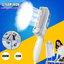 Load image into Gallery viewer, Portable Travel Handheld Iron Clothes Steamer Garment Steam Carbon Brush Hand Held