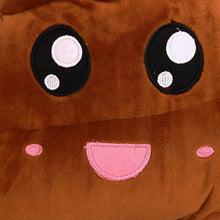 Load image into Gallery viewer, Funny Emoji Poo Shape Bowknot Stuffed Throw Pillow Bed Sofa Chair Cotton Cushion
