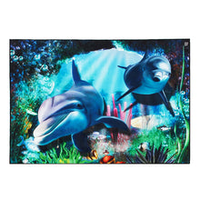 Load image into Gallery viewer, Dolphin Sea World Area Floor Rug Carpet for Bedroom Living Room Home Decoration