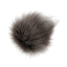 Load image into Gallery viewer, 10Pcs 12cm DIY Ball Faux Fox Fur Fluff Balls Cool Colors DIY Knitted Hat Accessories