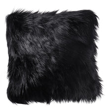 Load image into Gallery viewer, 40x40 Faux Wool Fur Cushion Cover Fluffy Soft Plush Throw Pillow Case Home Decor