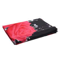 Load image into Gallery viewer, Cotton 3D Rose Bedding Sets Soft Duvet Cover Bedsheet Pillowcase Reactive Printed Bedclothes Queen Bed Linen