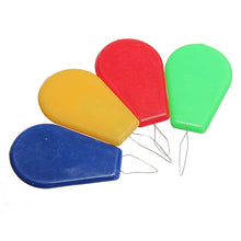 Load image into Gallery viewer, 10Pcs Needle Threader Bow Wire Stitch Insert Plastic Craft Tool