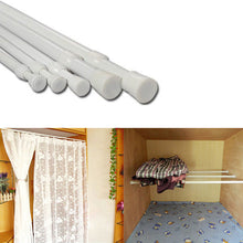 Load image into Gallery viewer, 30-50cm Extendable Window Curtain Telescopic Pole Shower Curtain Rod