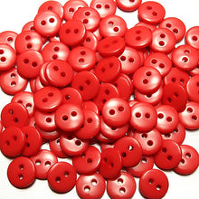 Load image into Gallery viewer, 100pcs 2 Holes Mixed Color Round Resin Button Sewing Accessories 