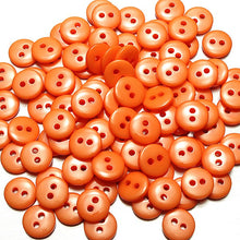 Load image into Gallery viewer, 100pcs 2 Holes Mixed Color Round Resin Button Sewing Accessories 