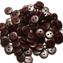 Load image into Gallery viewer, 100pcs 2 Holes Mixed Color Round Resin Button Sewing Accessories 