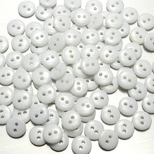 Load image into Gallery viewer, 100pcs 2 Holes Mixed Color Round Resin Button Sewing Accessories 