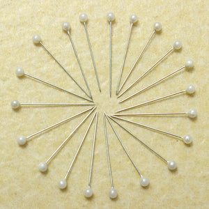 800Pcs Round Pearl Head Pins Weddings Corsage Sewing Pin