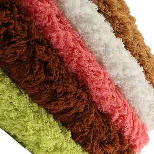 40x60cm Lint Plush Non Slip Absorbent Bathroom Floor Mat Oval Kitchen Carpet Rug