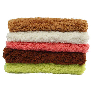 40x60cm Lint Plush Non Slip Absorbent Bathroom Floor Mat Oval Kitchen Carpet Rug