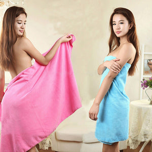 70 x 140cm Absorbent Microfiber Bath Towel Beach Quick Dry Washcloth Shower Towel Soft Home Textile Wide Thick Towel