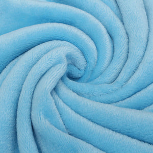 100x150cm Coral Fleece Blanket Sofa Bed Bedding Warm Soft Quilt