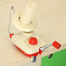 Load image into Gallery viewer, Hand Operated Plastic Winder Machine Yarn Fiber Wool String Ball Winding Machine 