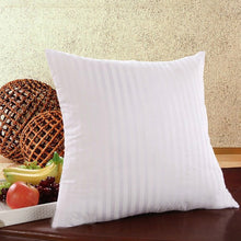 Load image into Gallery viewer, 2 Size Striped Vacuum Compression Pillow Core Square Pillow Inner Cushion Insert Sofa Decor